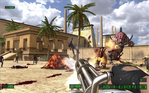 Serious Sam. Первая кровь - Serious Sam: The First Encounter HD - скриншоты от 05.08.2009.